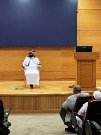 اللقاء التعريفي مع الطلاب